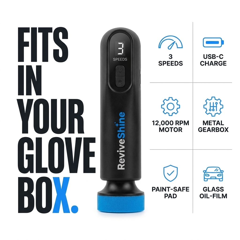 ReviveShine™ Cordless Scratch Polisher